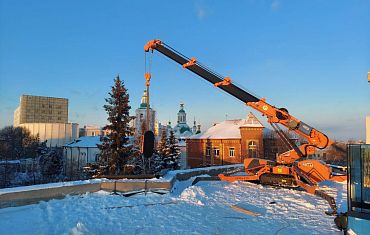 Наши объекты - Монтаж фасадного остекления на пределе — даже сразу двух