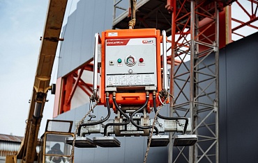 Вакуумная присоска: монтаж сэндвич-панелей